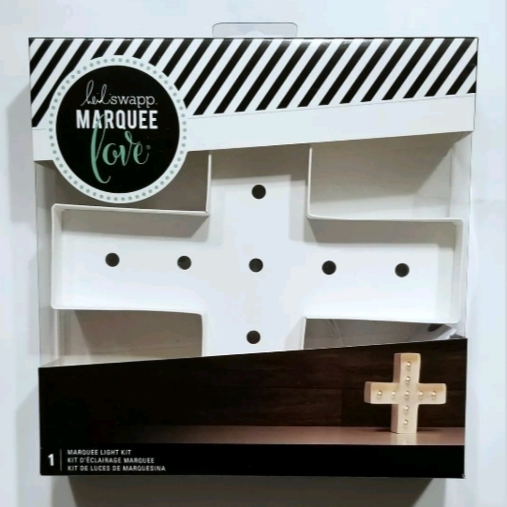 Heidi Swapp Marquee,Cross Sign Display light kit